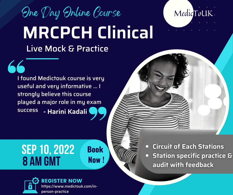 MRCPCH Practice 25 September
